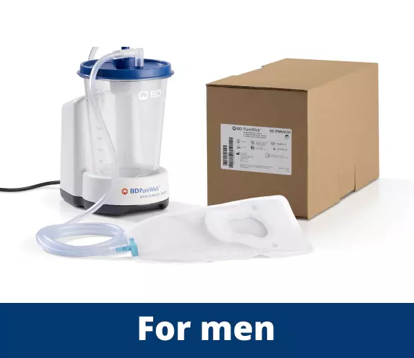 PureWick&trade; Urine Collection System Starter Set without Battery (for Men)